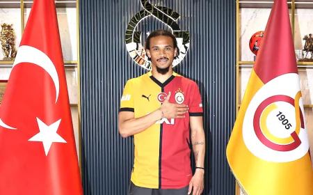 Galatasaray, Leroy Sané’yi resmen kadrosuna kattı