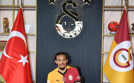 Leroy Sané Resmen Galatasaray’da: Maaşı ve Sözleşme Detayları Açıklandı