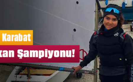 Maya Karabat Balkan Şampiyonu Oldu!