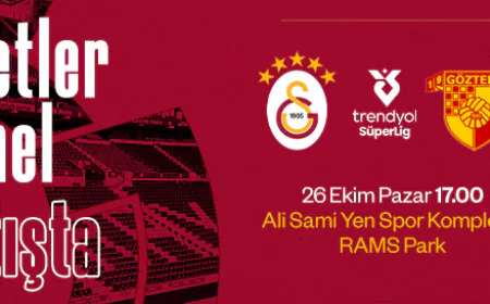 Biletler Satışta! 🎟️ Galatasaray vs Göztepe
