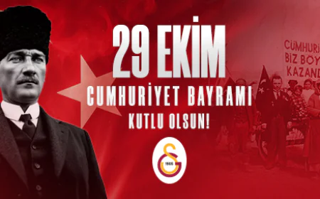 29 Ekim Ruhuyla, Cumhuriyet Bayramımız Kutlu Olsun