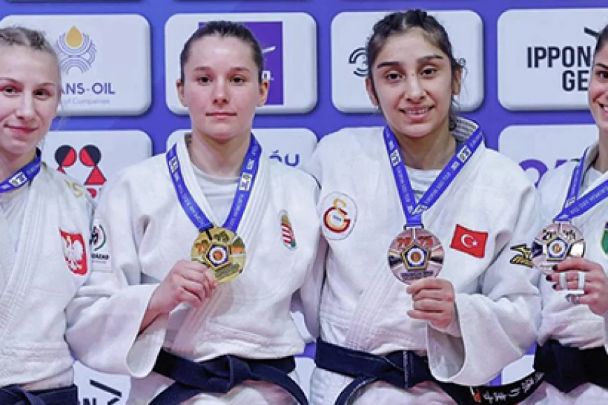 Zilan Ertem Avrupa’da bronz madalya kazandı