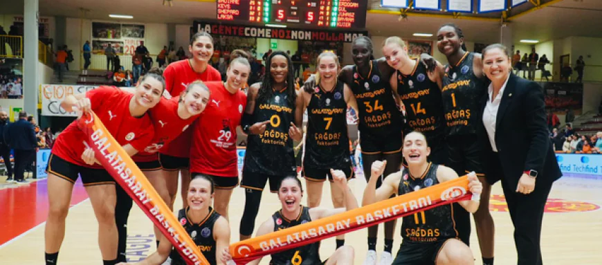 Galatasaray Çağdaş Faktoring, EuroLeague Women’da yenilgisiz yoluna devam ediyor!