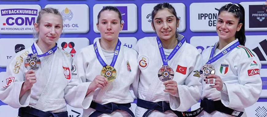 Zilan Ertem Avrupa’da bronz madalya kazandı