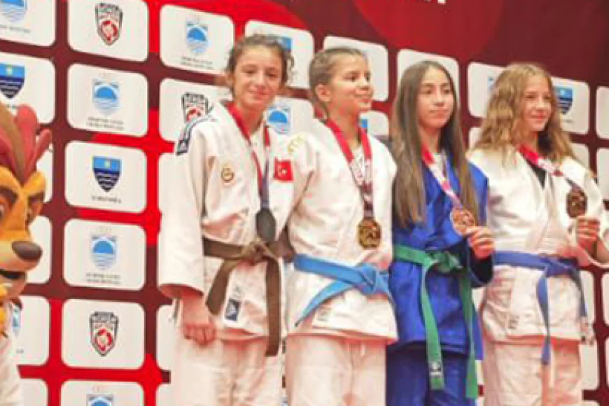 Ahsen İdil Öztürk, Avrupa Açık Judo Turnuvası’nda Gümüş Madalya Kazandı